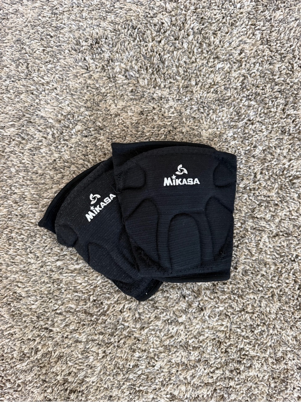 Mikasa Black Padded Volleyball Knee Pads